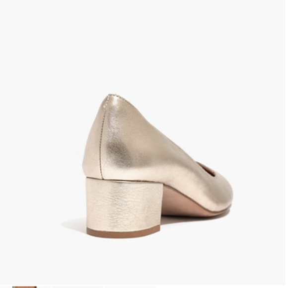 NIB Madewell The Ella Pump in Metallic Sz 6 - Picture 2 of 5